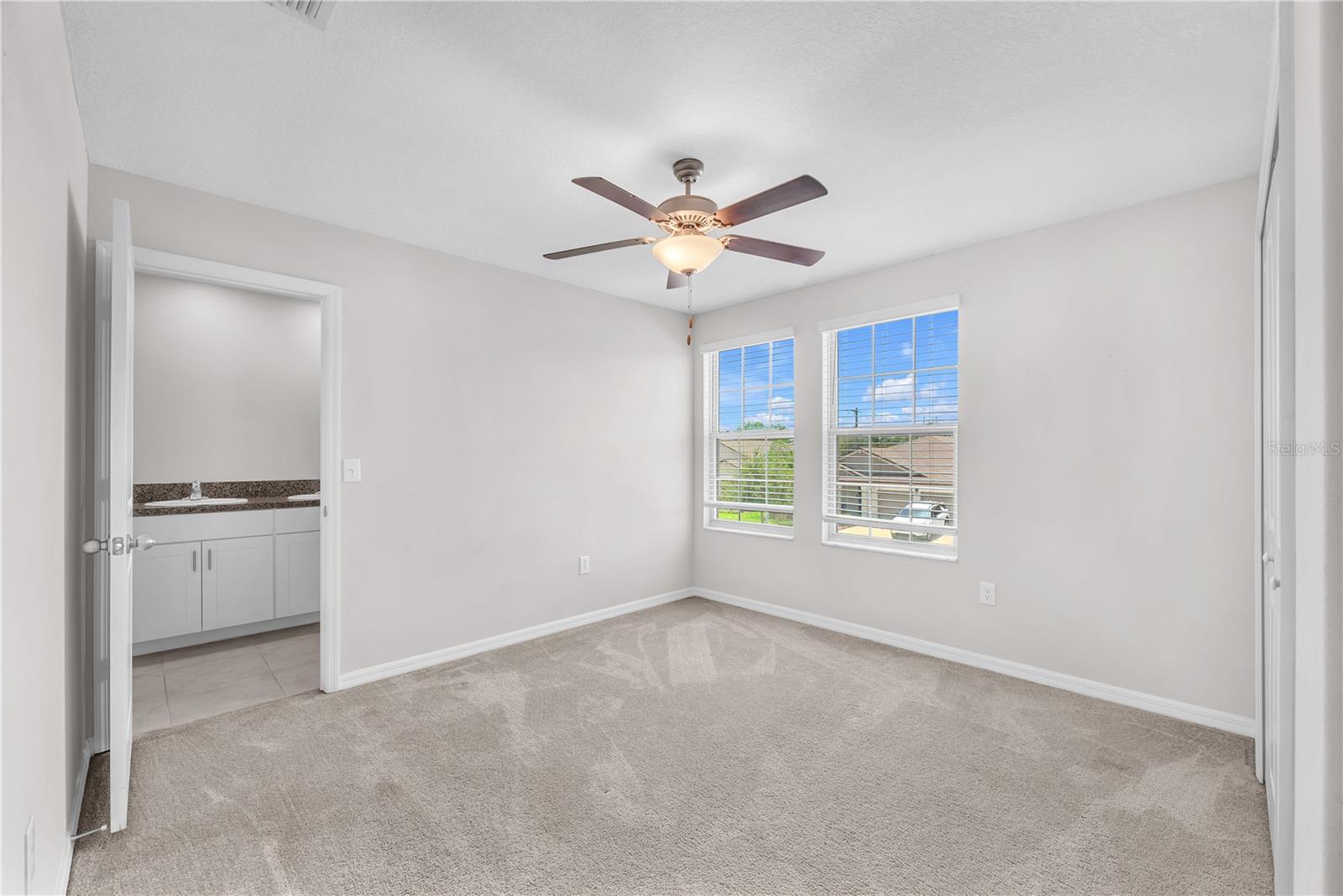 Bedroom #3 with access to Jack & Jill bathroom