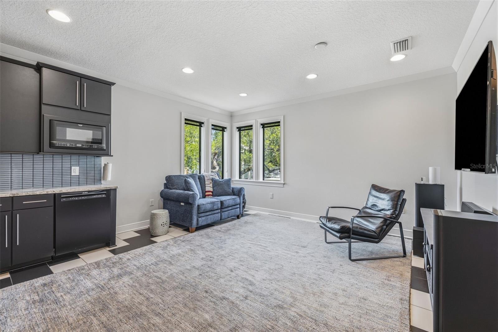 upstairs in-law living room