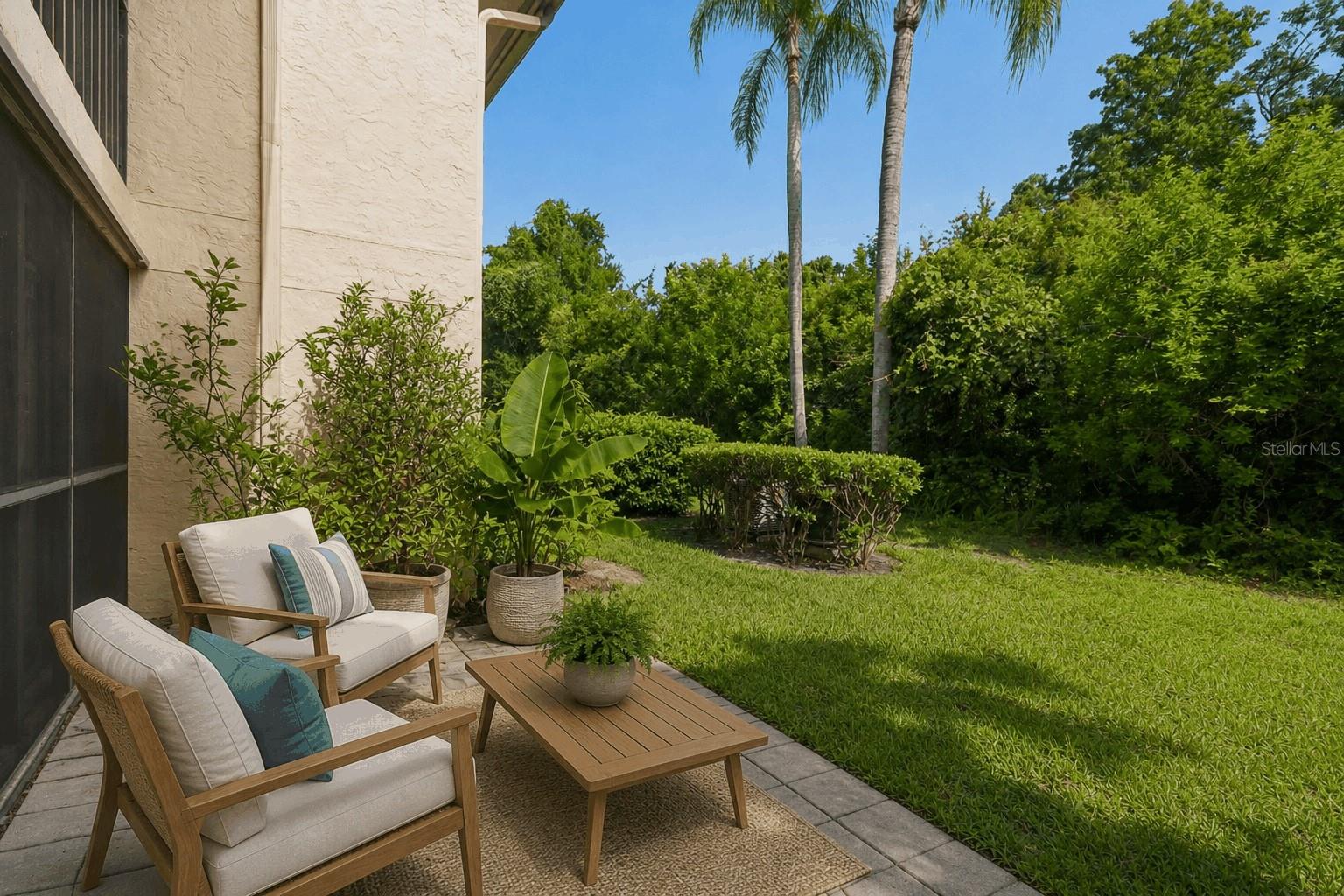 Rear Patio