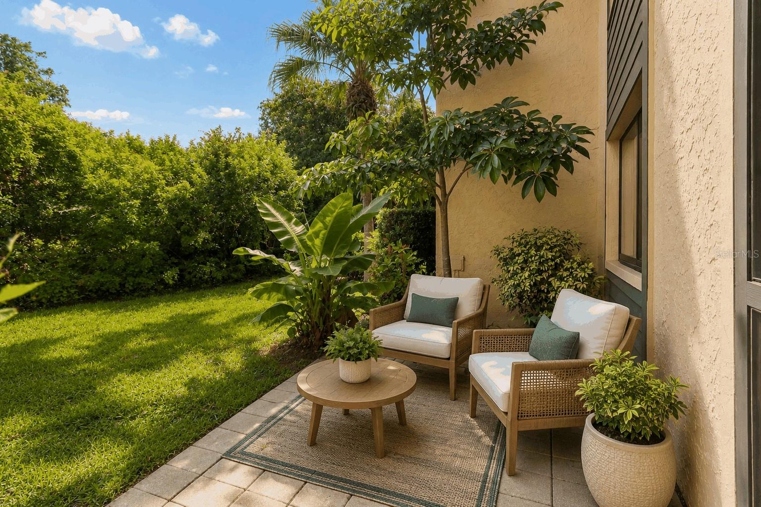 Rear Patio