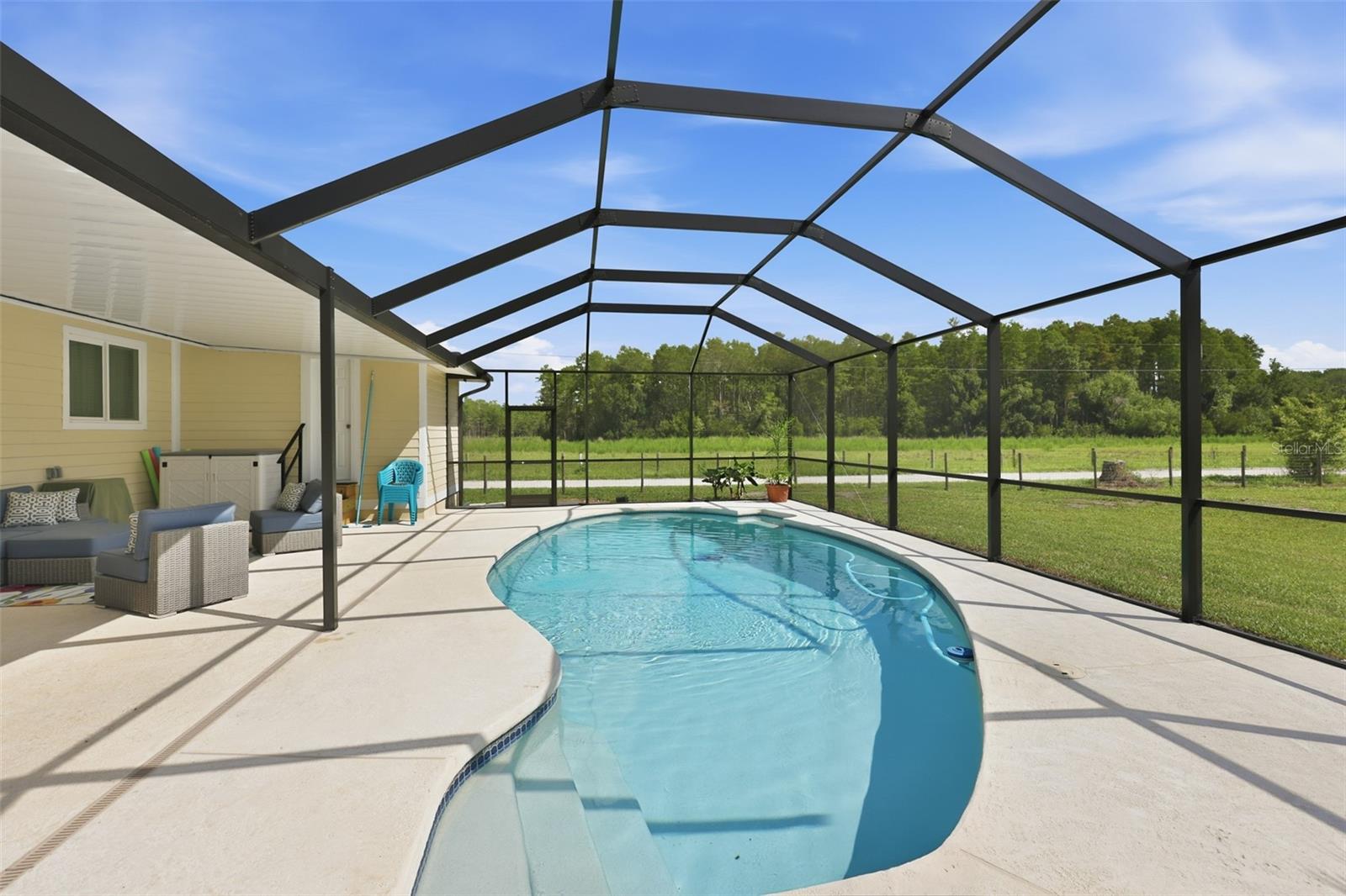 Half bathroom in pool area