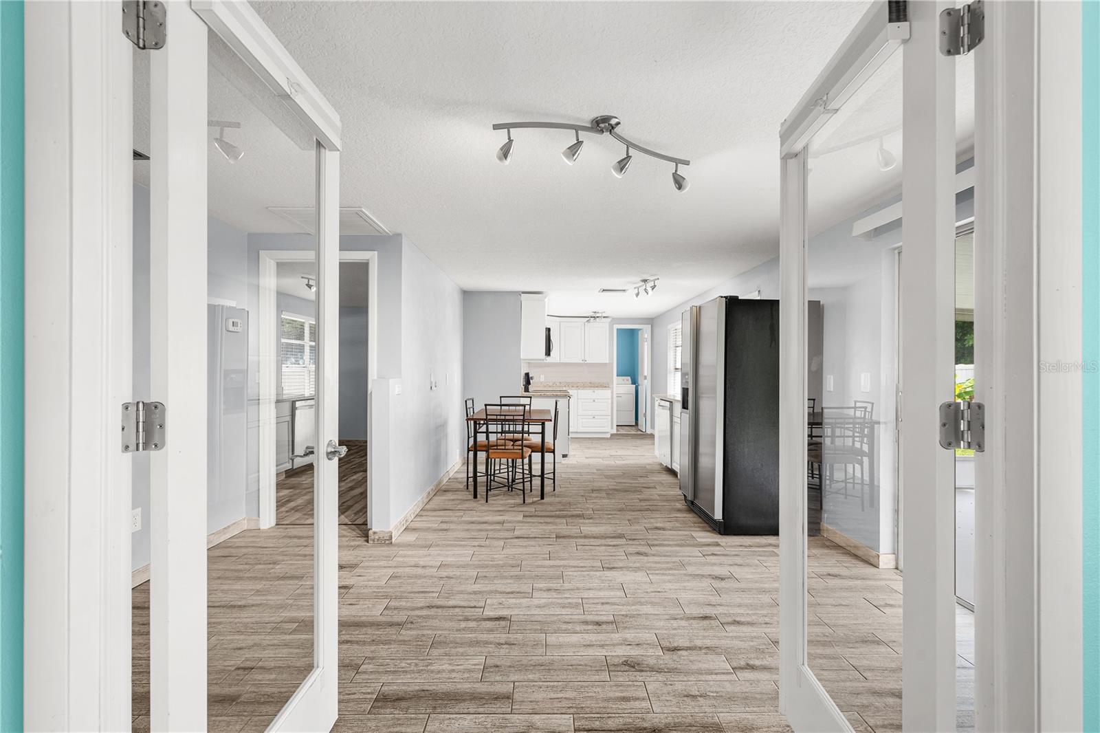 French Doors on Second Bedroom