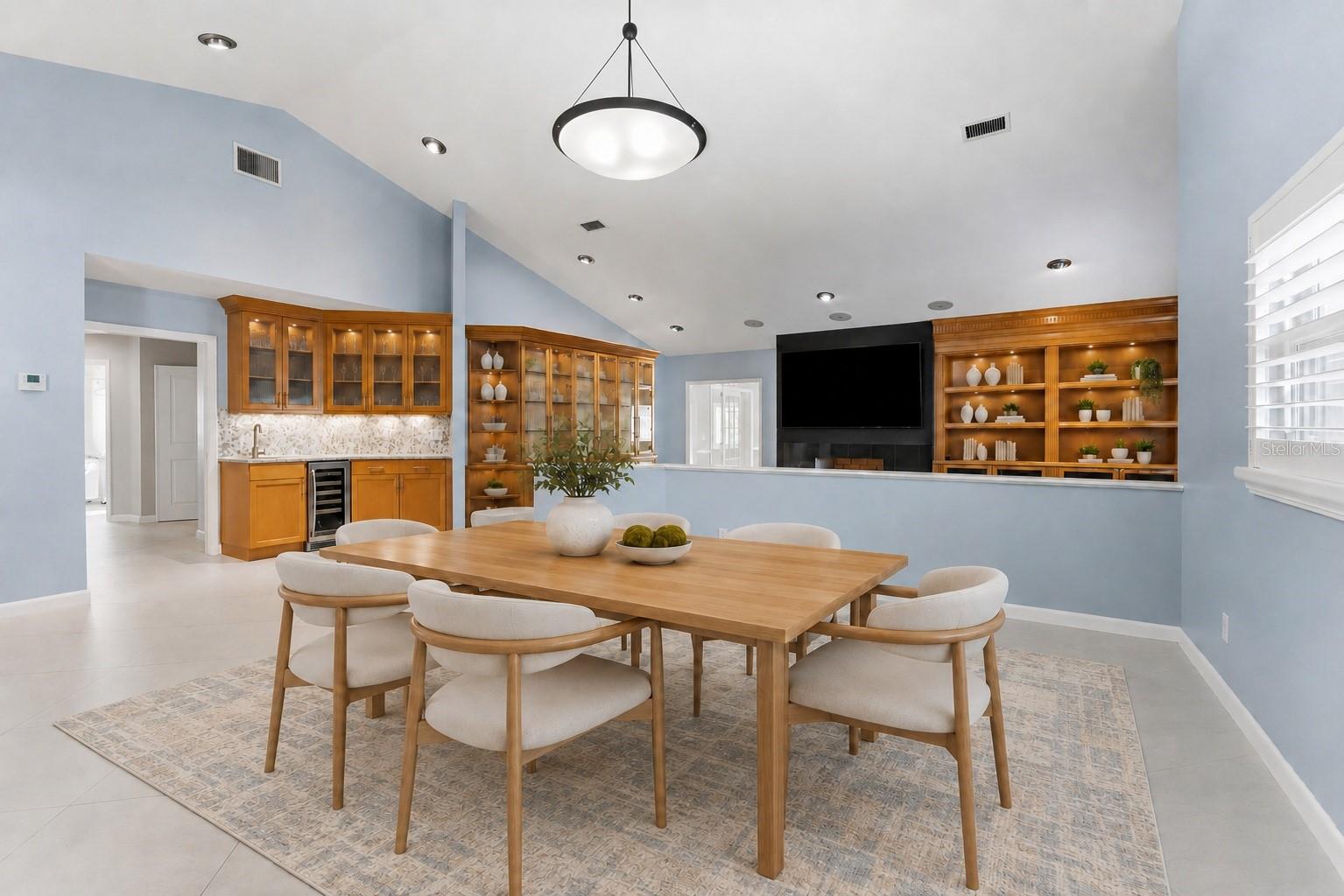 looking towards family room