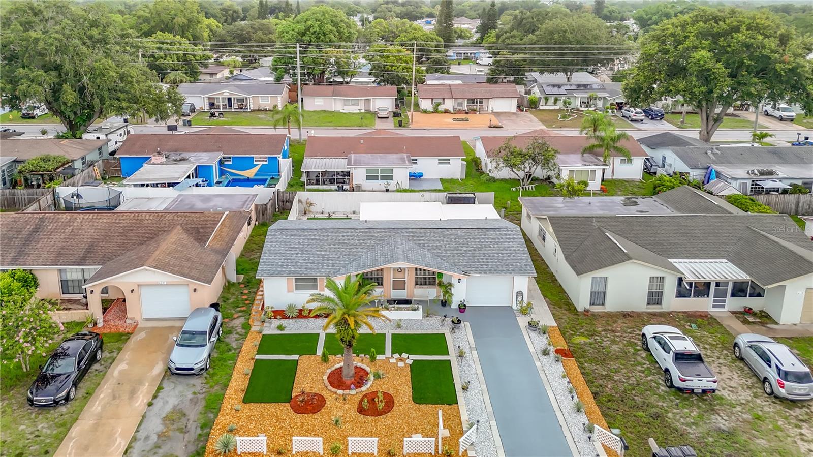 aerial of property