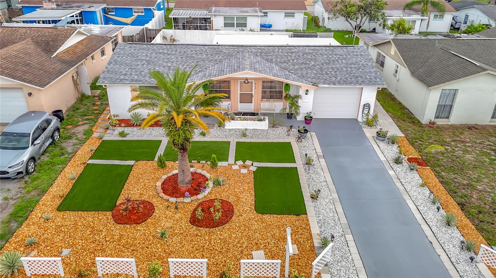 aerial of property