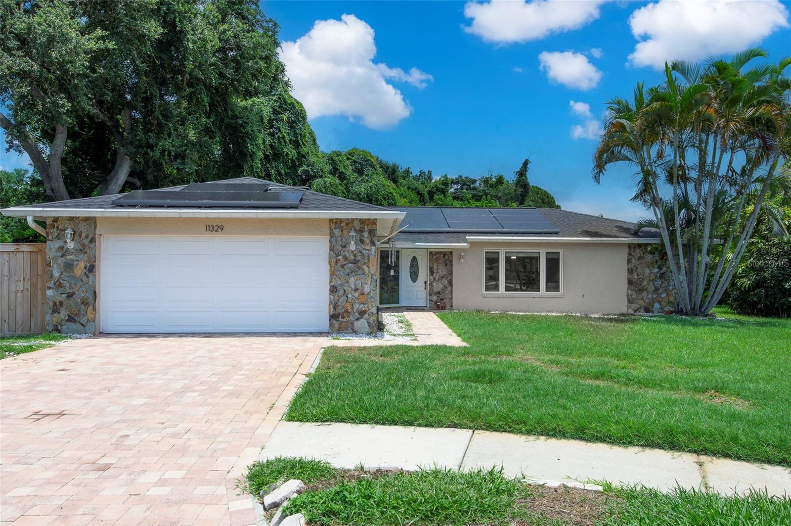 Solar Panels make this home energy affordable.