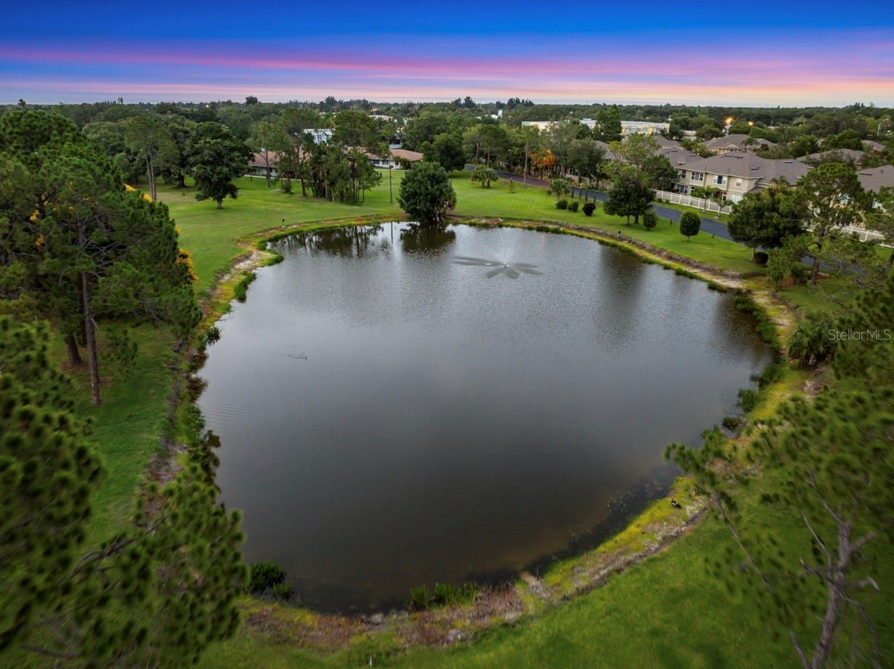 POND VIEW FROM YOUR BEDROOM, KITCHEN,  AND KITCHEN TABLE.