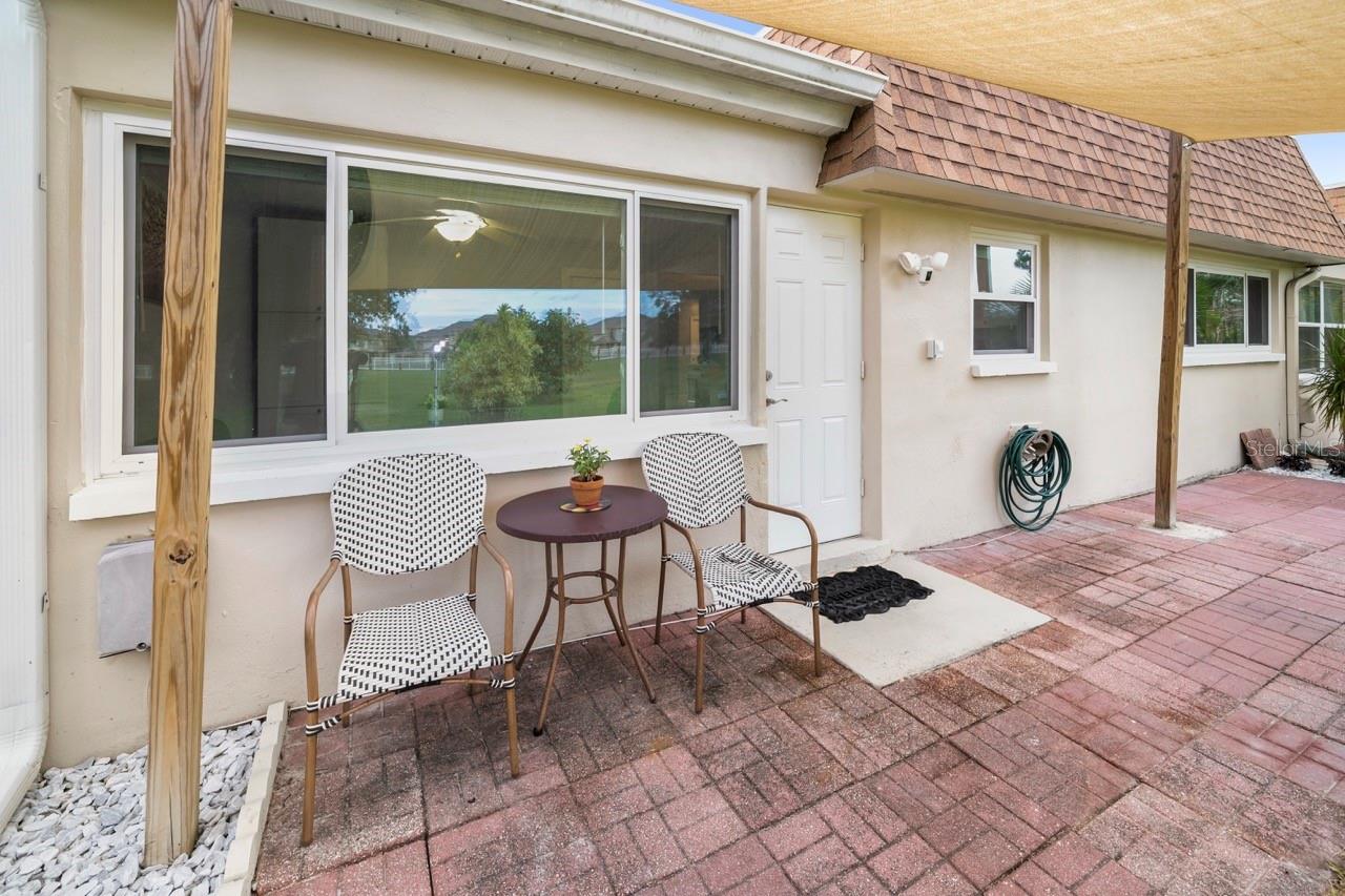 OVERED BACK PATIO & YARD