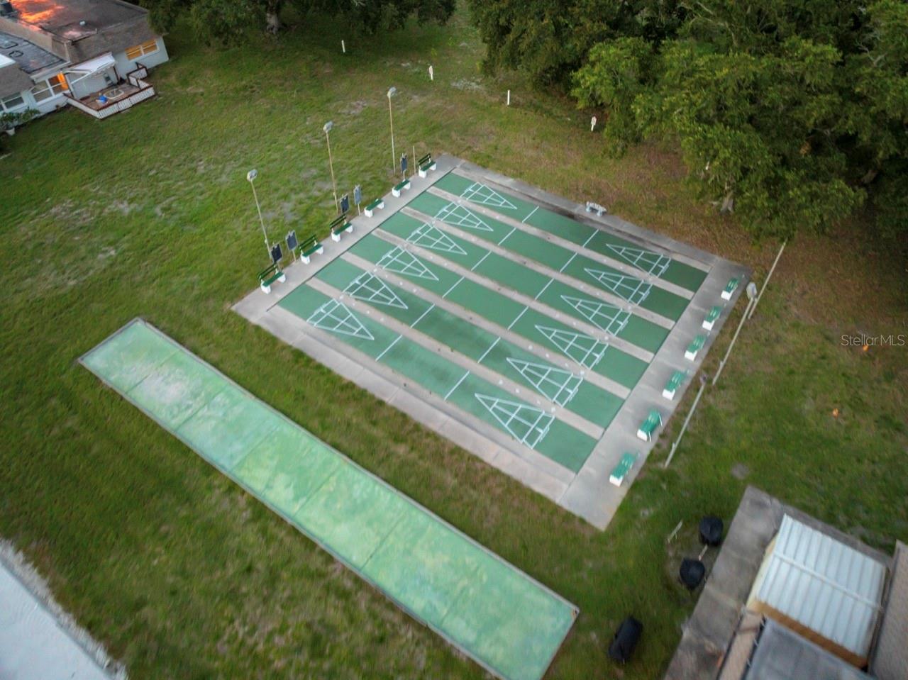 SHUFFLEBOARD COURT