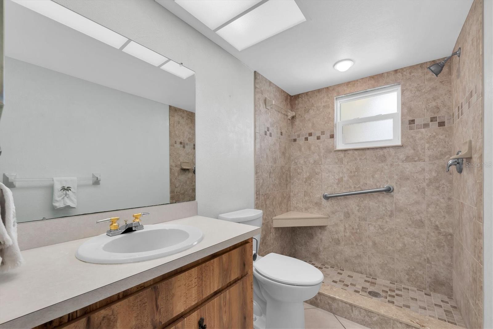 Second Bathroom with Walk-in Shower