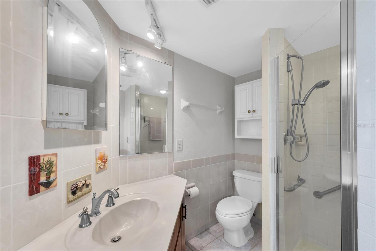 Primary Bathroom with walk in shower