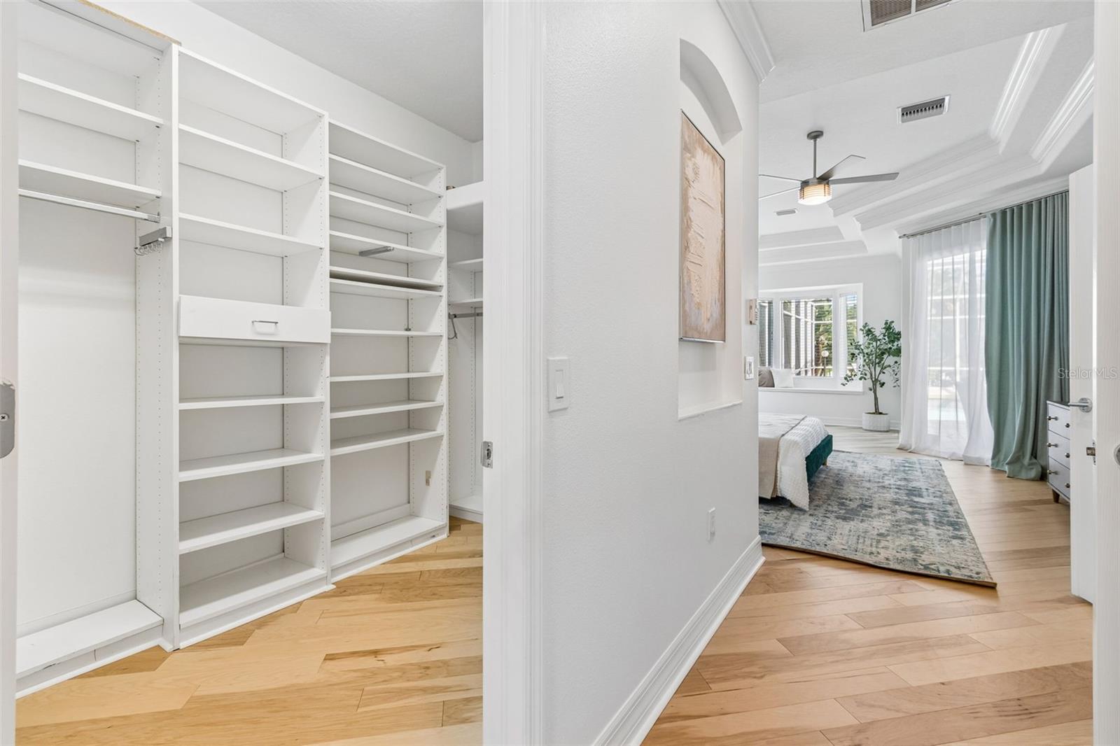 Primary Walk-In Closet