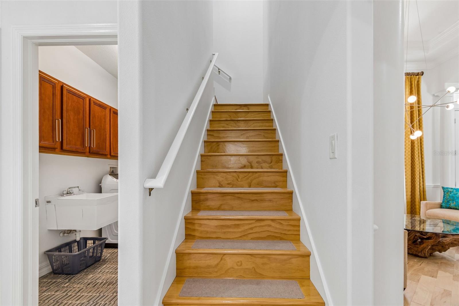 Upstairs