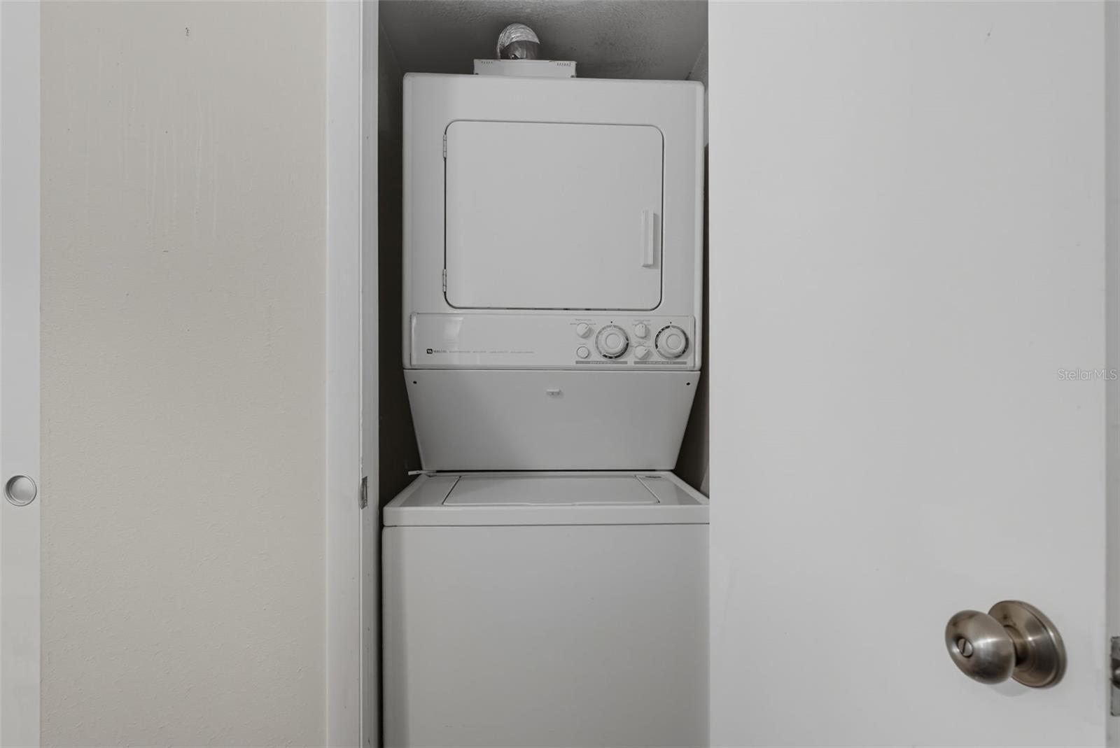 In unit washer/dryer