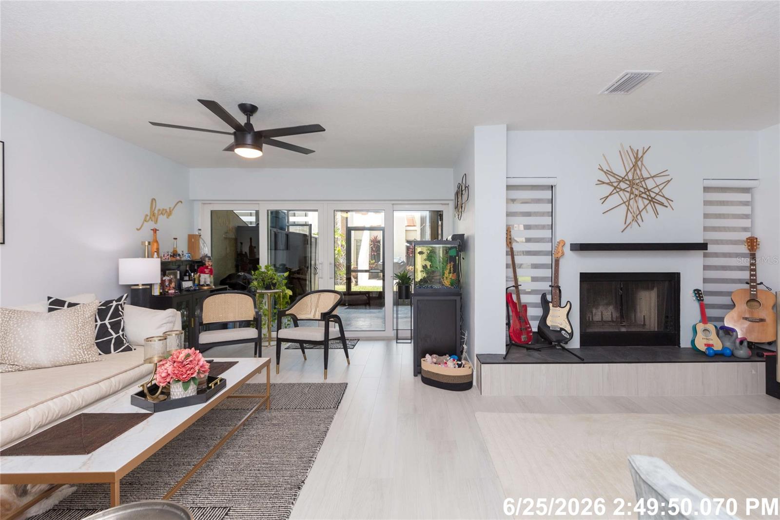 Living Room & Den Area