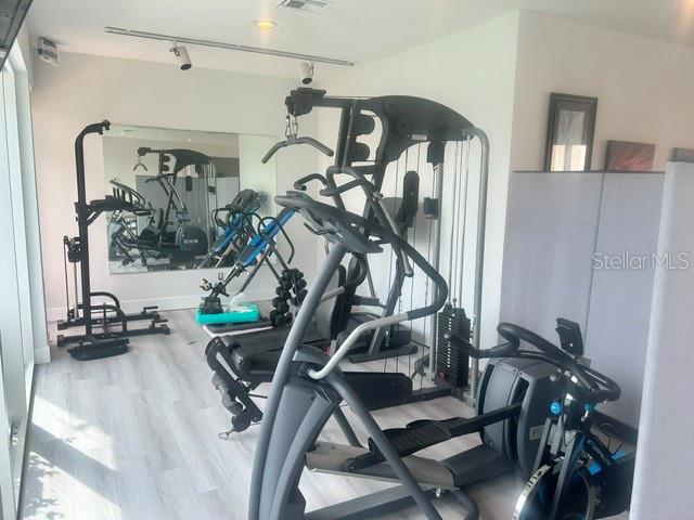 Gym area