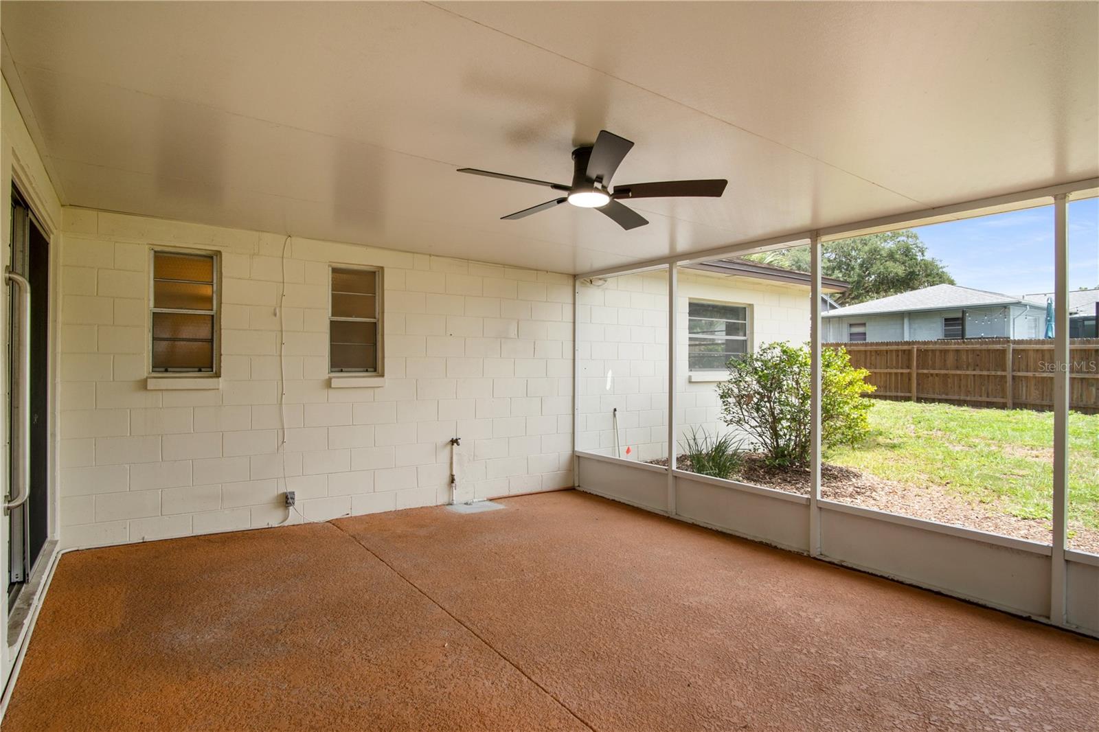 Large area for ample seating