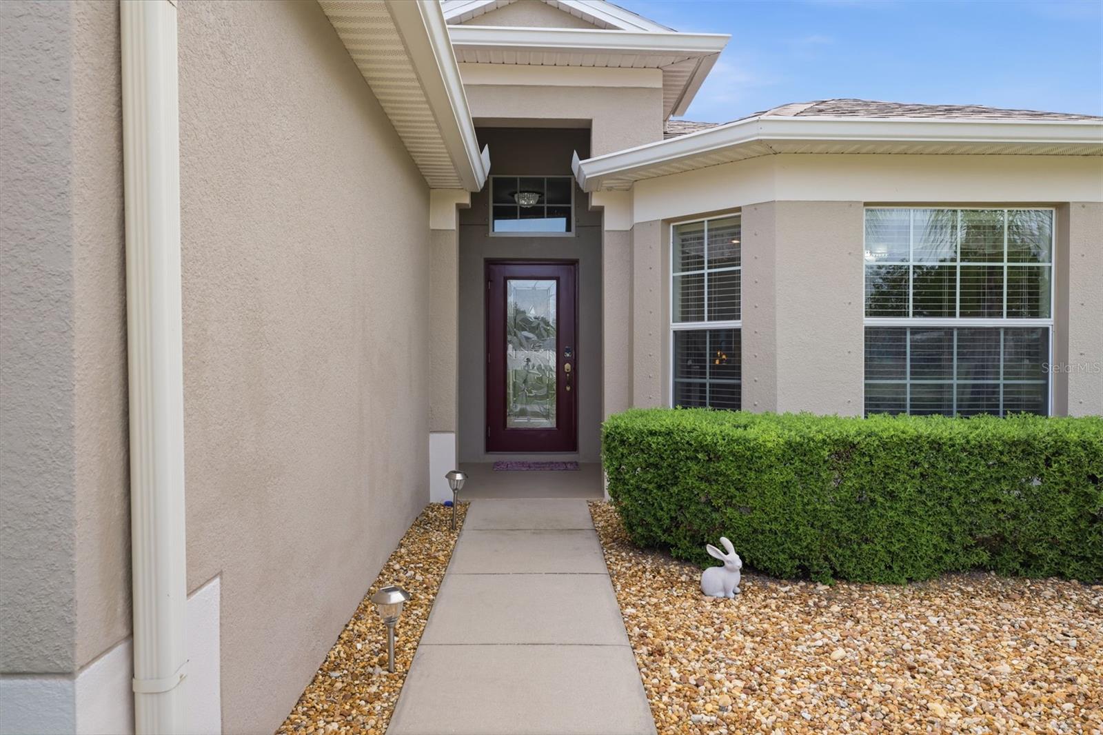 Front entry!