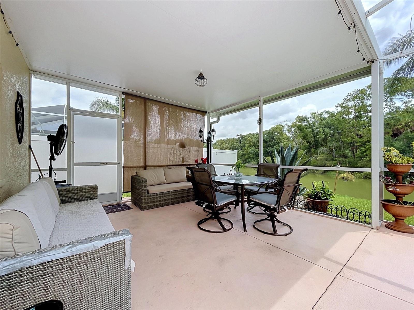 Covered Screened Porch