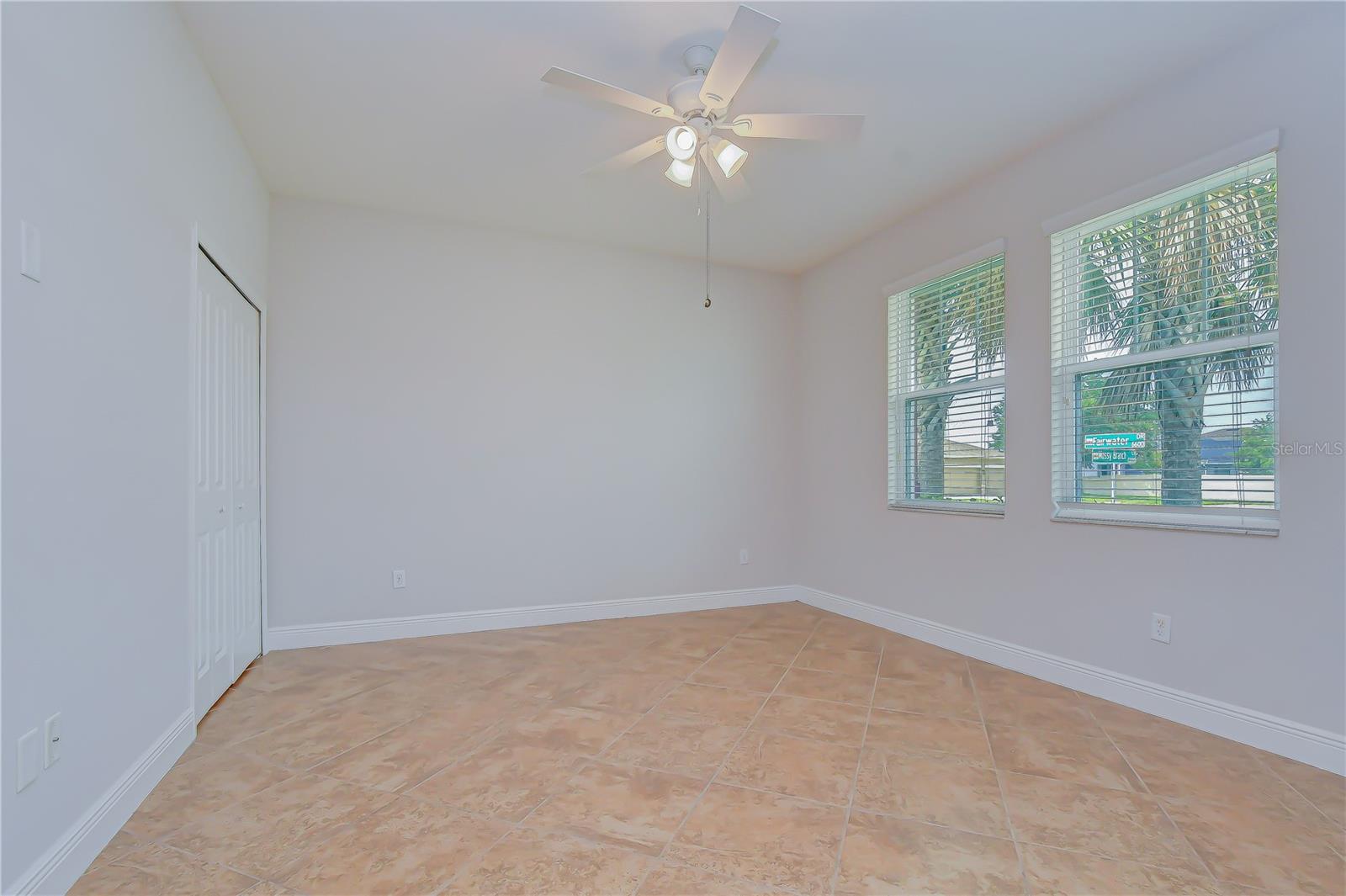 Flexible space that can serve as a fourth bedroom.