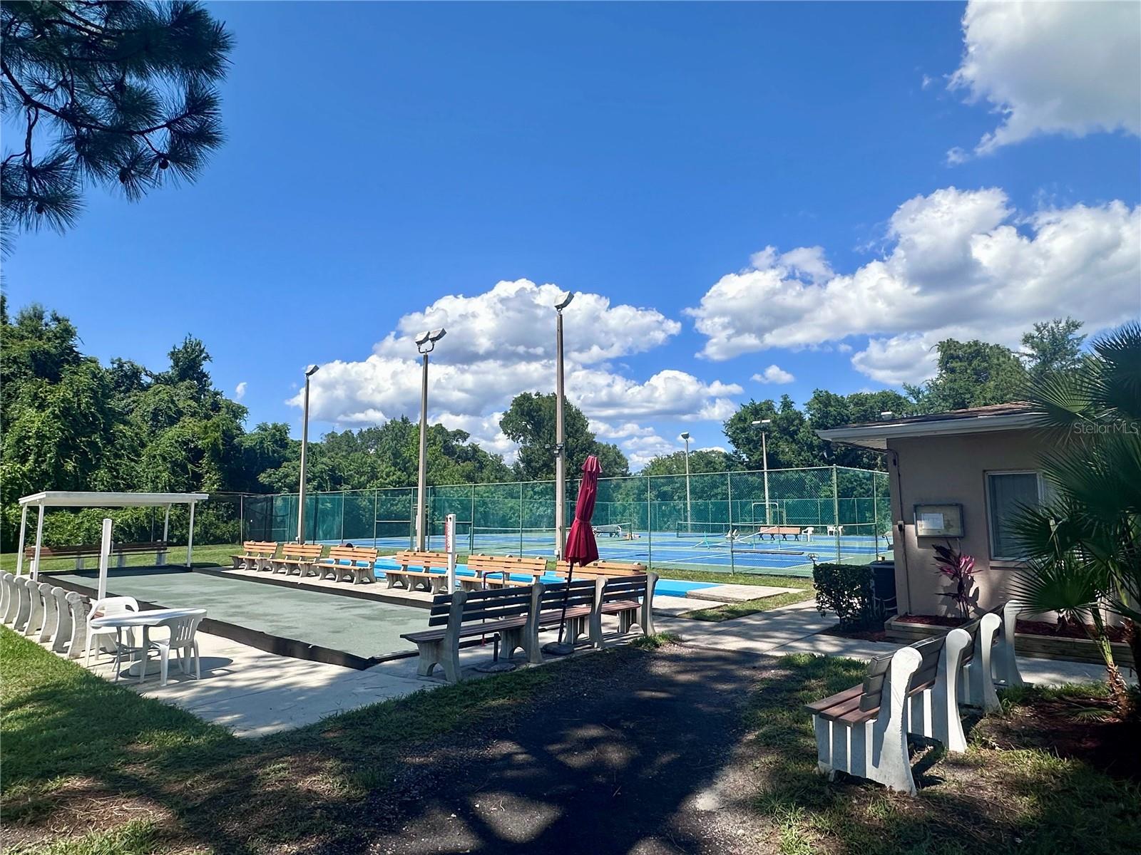 Tennis, Bocce Ball, Pickleball, Etc.
