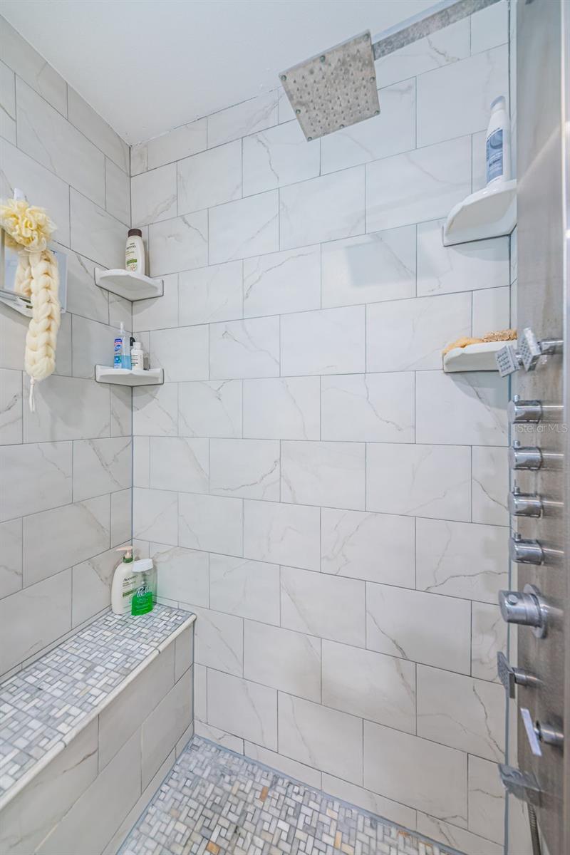 Updated primary shower