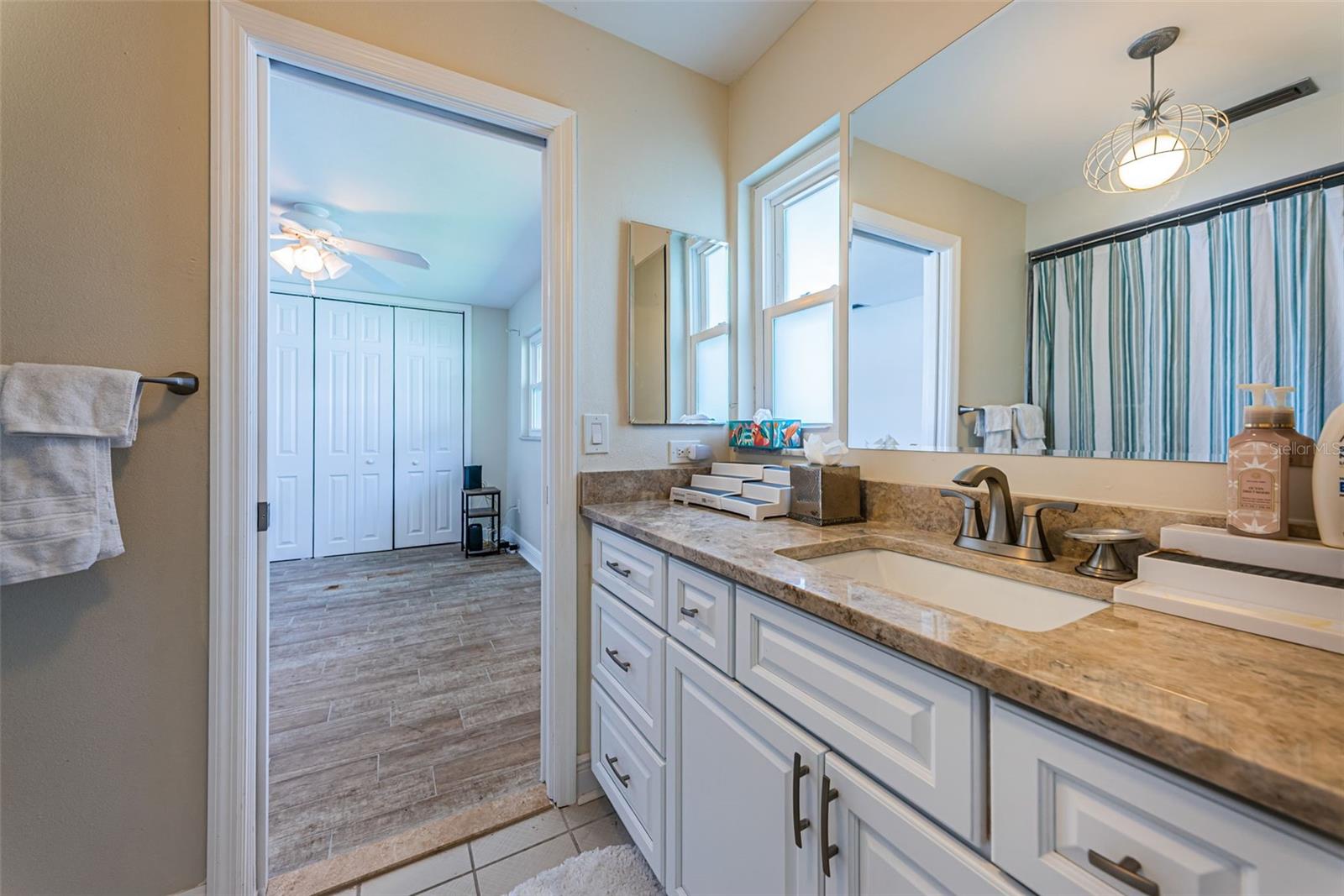 Bathroom 2 with jack and jill entry