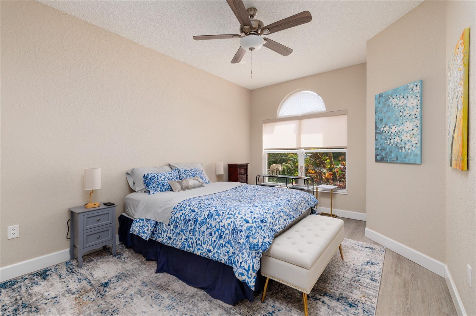 Second bedroom at front of house.