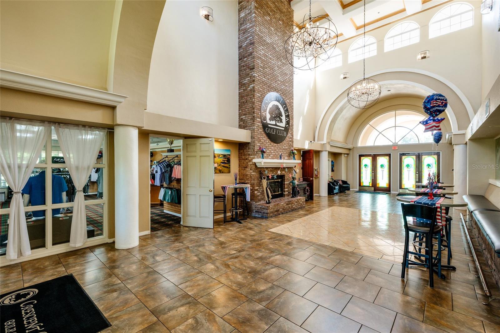 Clubhouse interior