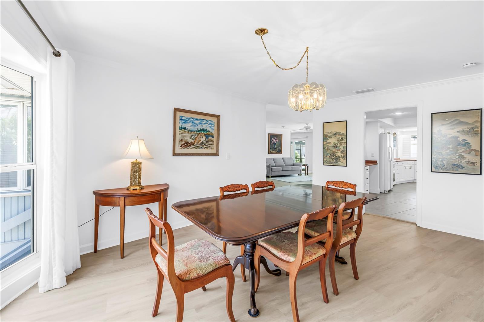 Formal dining room