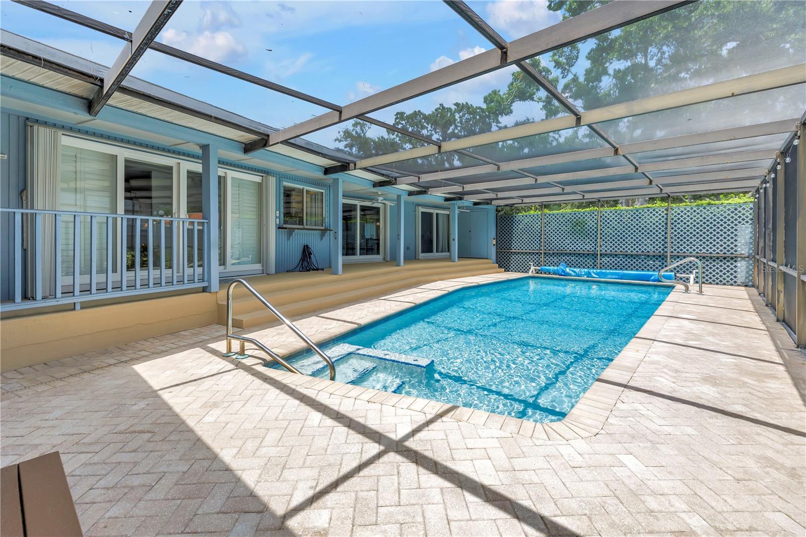 Screen enclosed pool & patio
