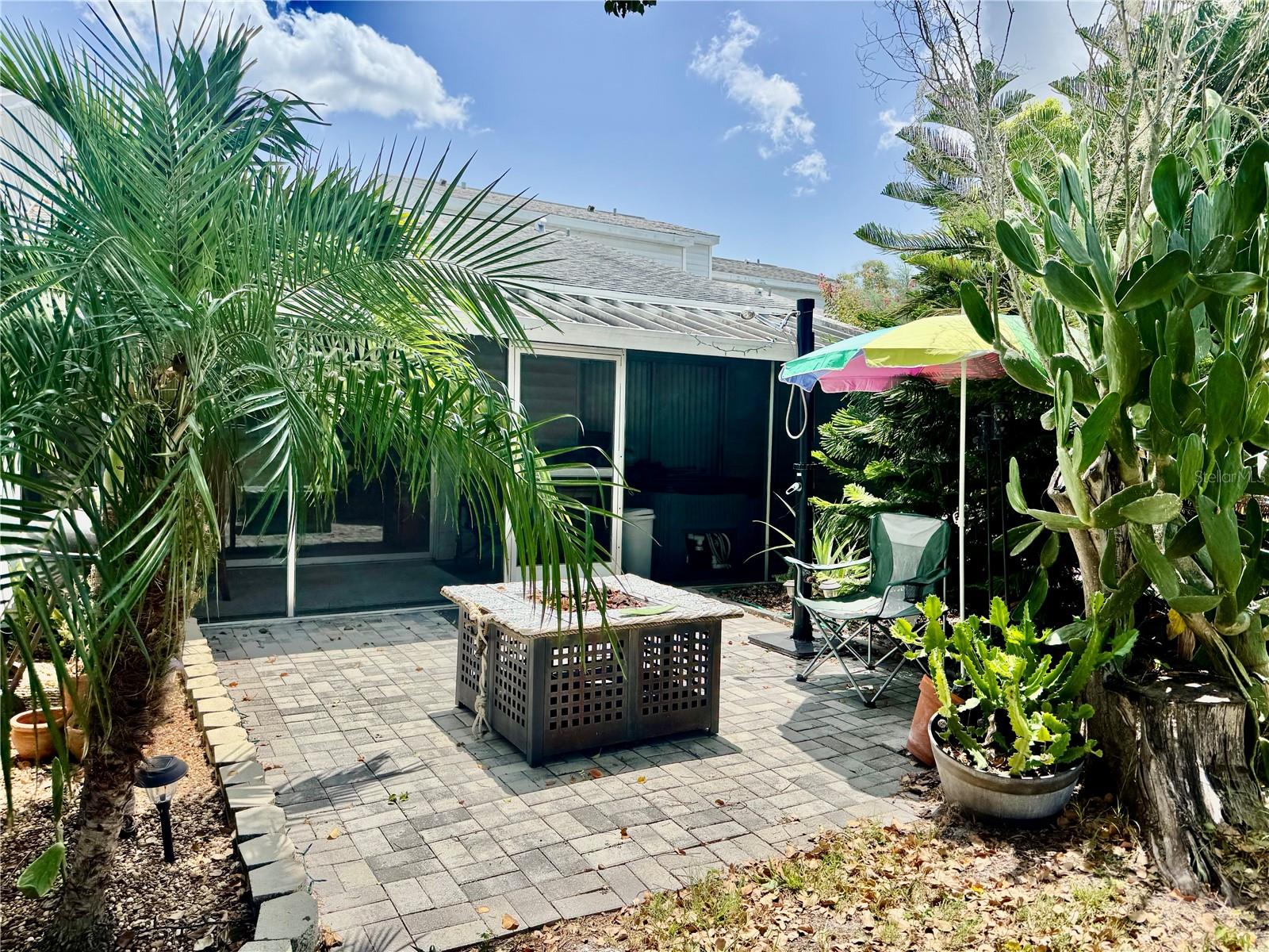 Outside private Oasis