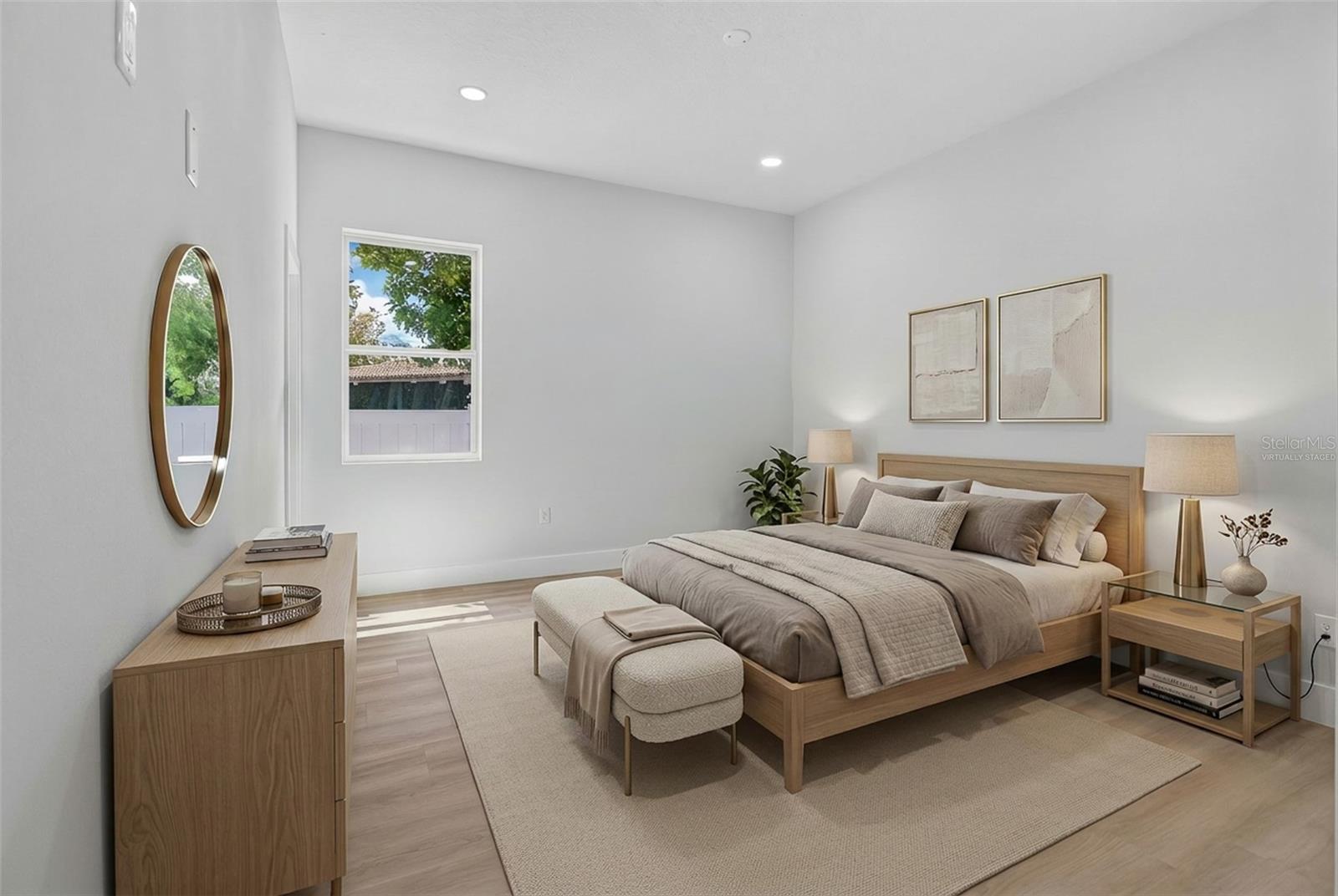 Bedroom #2- virtually staged