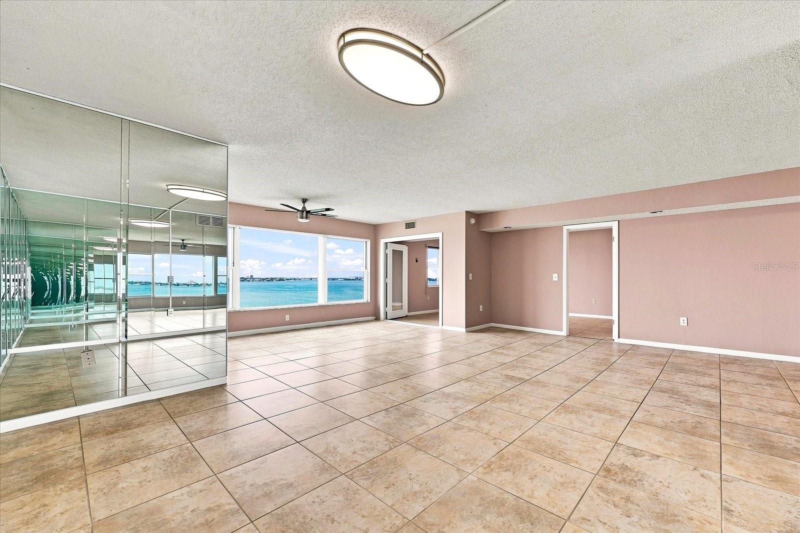 Large open floorplan