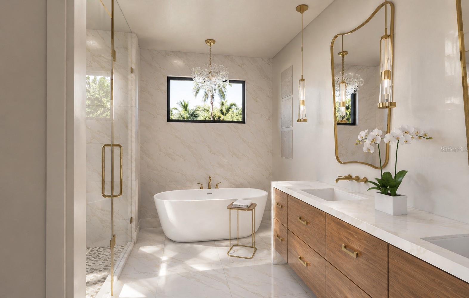 Spa inspired primary en-suite