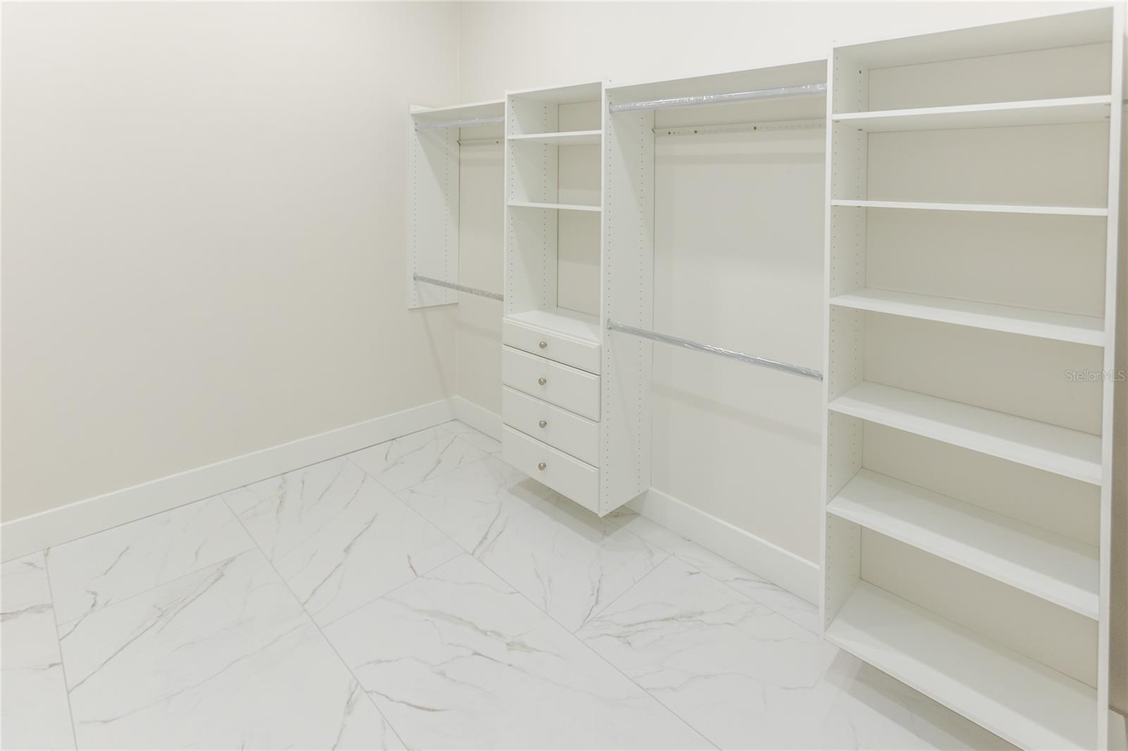 Primary Walk-In Closet