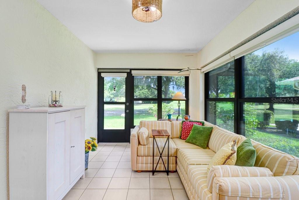 Finished Enclosed Sun Room