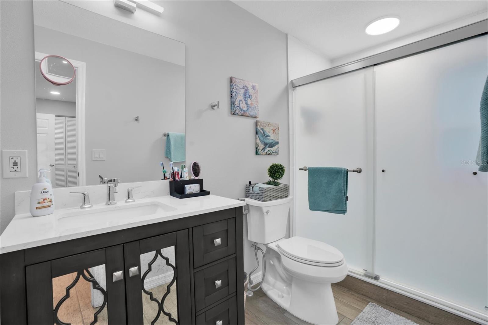 ENSUITE BATHROOM SHOWER FOR GUEST BEDROOM!