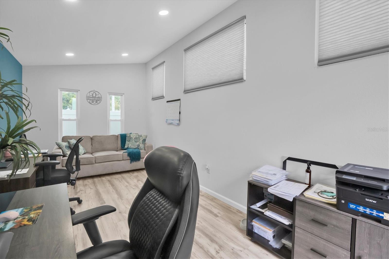 INSIDE OF DETACHED FLEX SPACE!