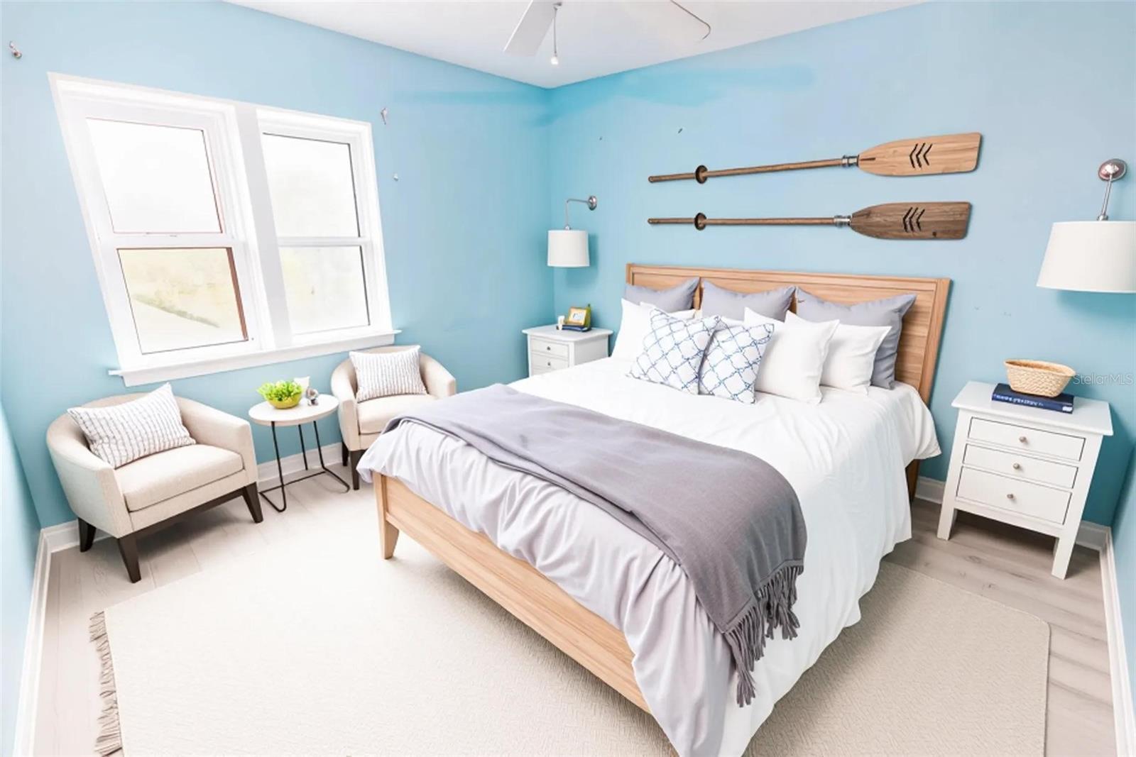 bedroom 2- staged