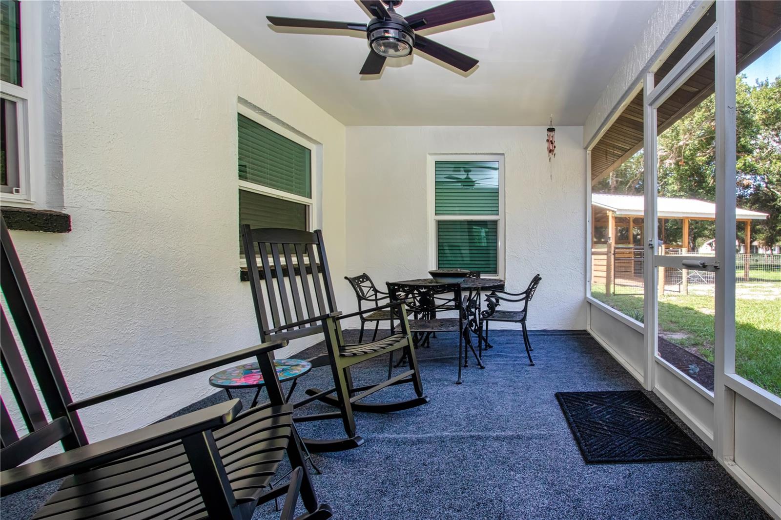Back porch
