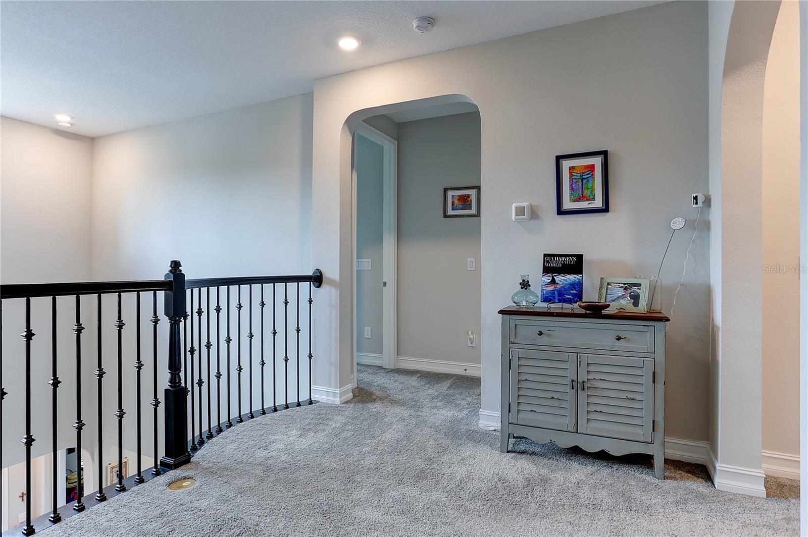 Upstairs landing