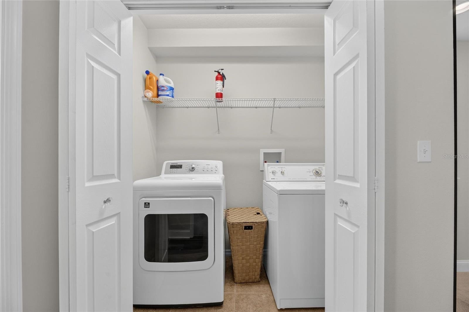 Second floor laundry