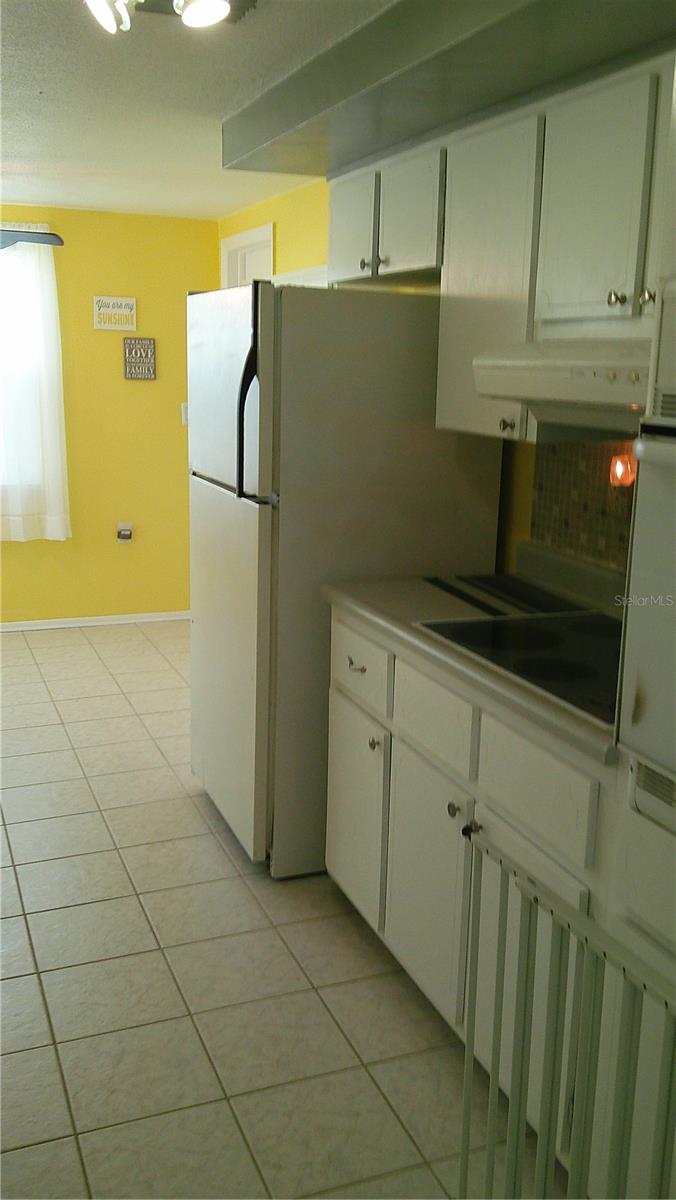 Stove top area