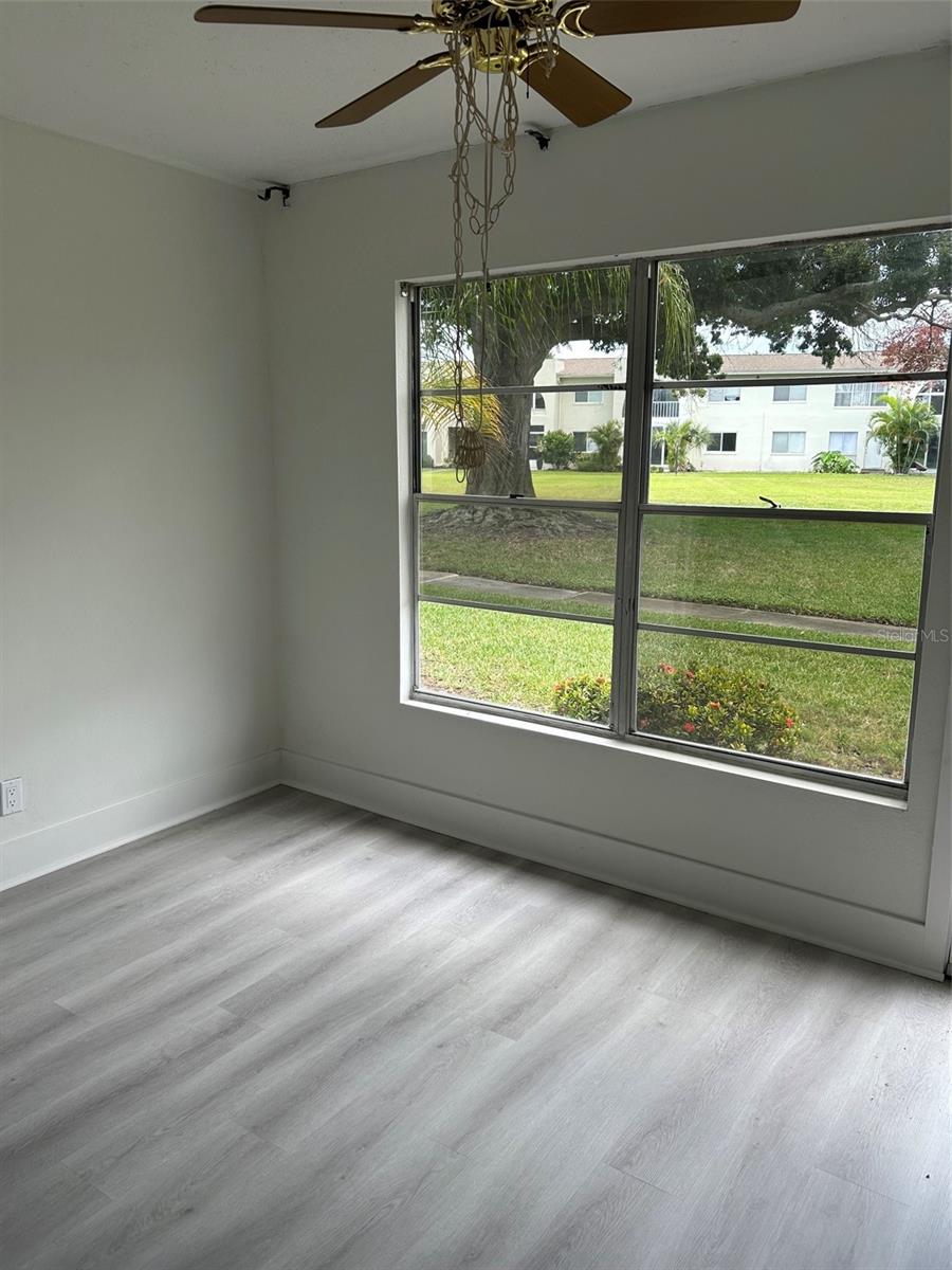 View from the Florida Room to rear of property.