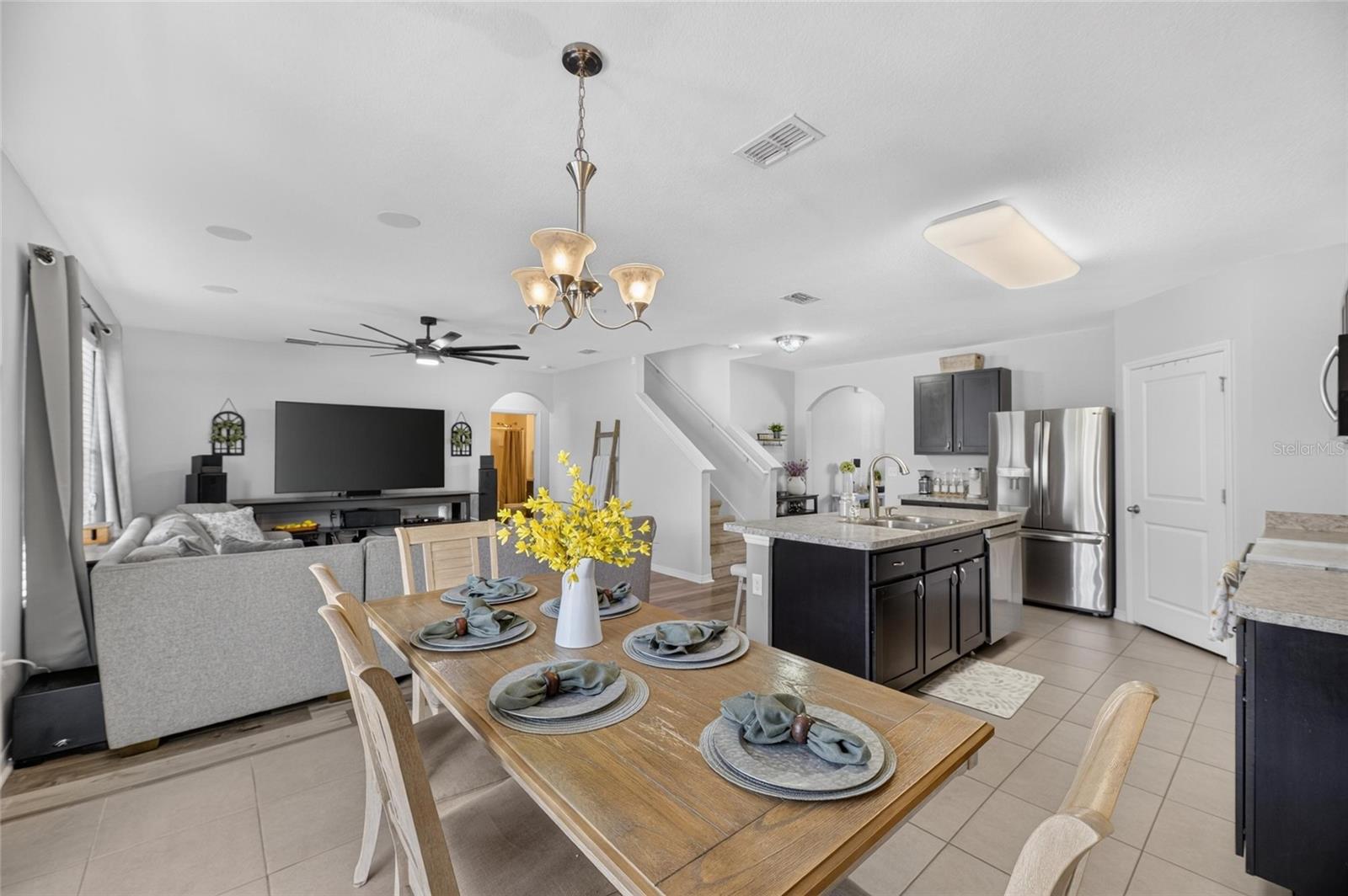 Kitchen/Dining/Living Combo
