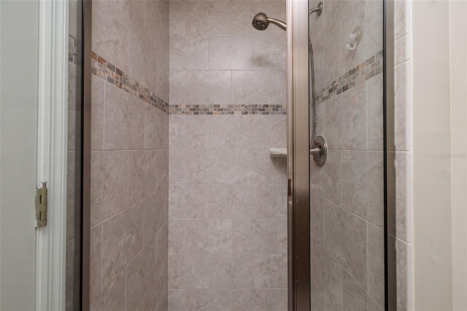 bathroom 2, walk-in shower