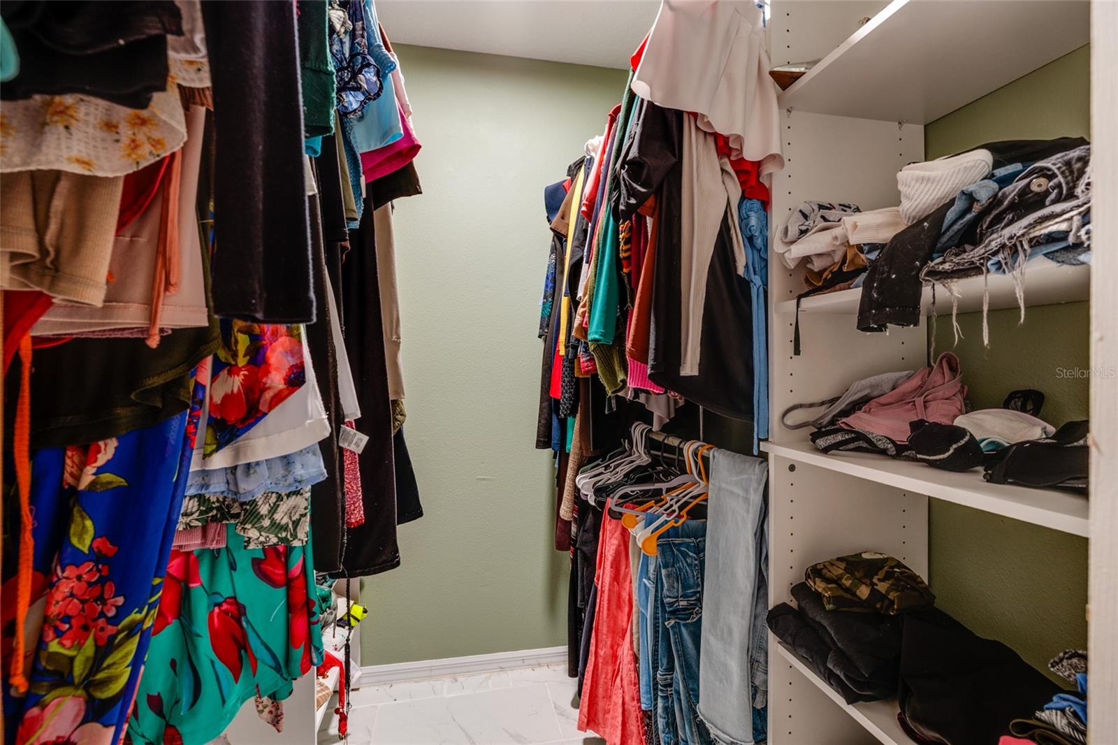 master walk-in closet