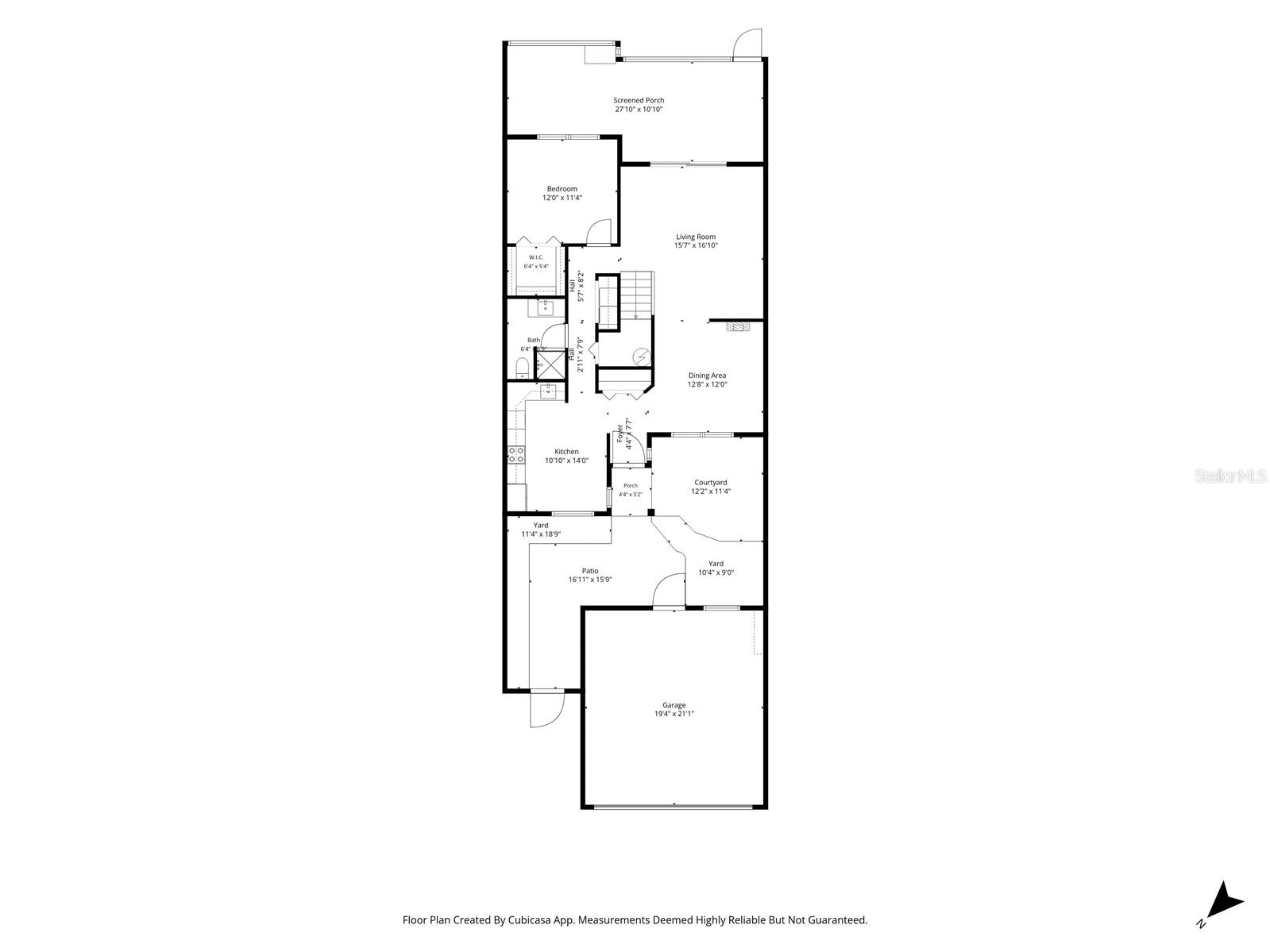 Downstairs floorpan