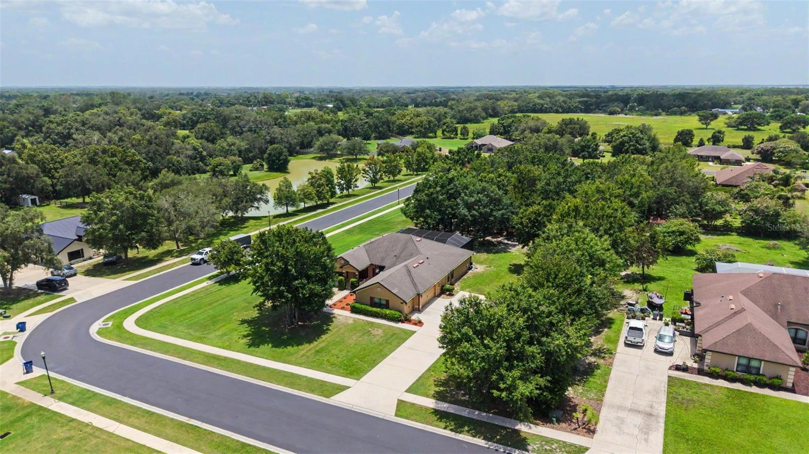 View of the Corner Lot